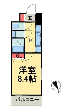 メイクスデザイン茅場町の物件間取画像